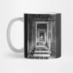 Endless Portals, Angkor Wat - BW Mug